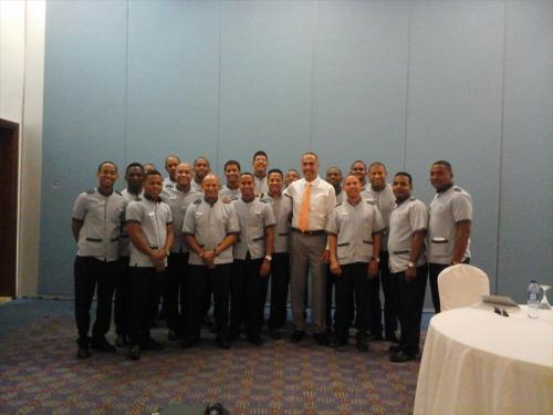 Hotel Butler Training in Majestic Hotels Punta Cana .5-2015